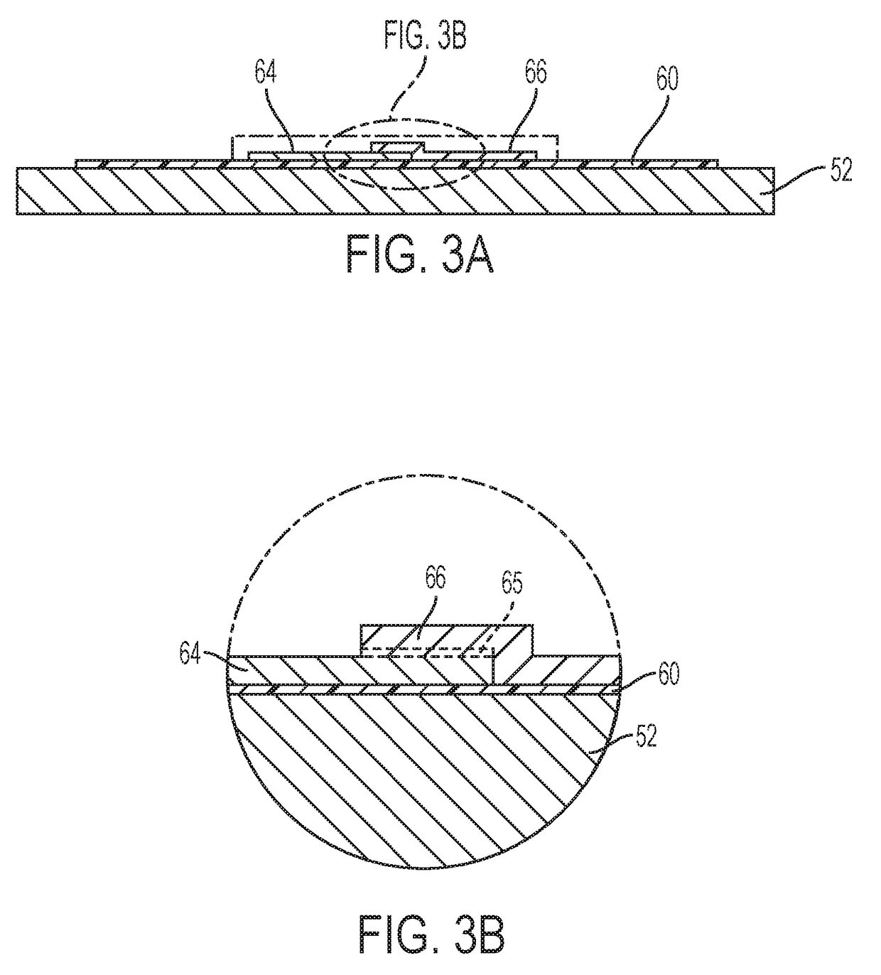 Temperature sensors with integrated sensing components