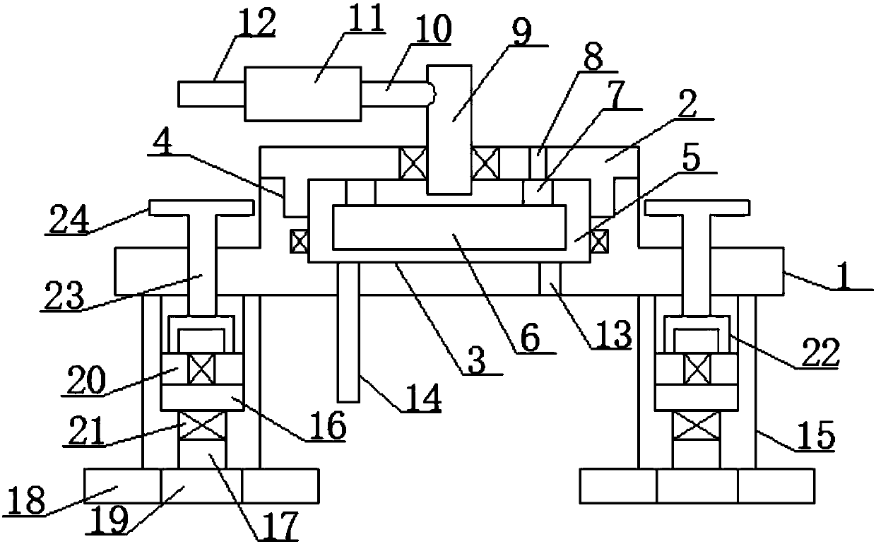 Punching machine for ice layer