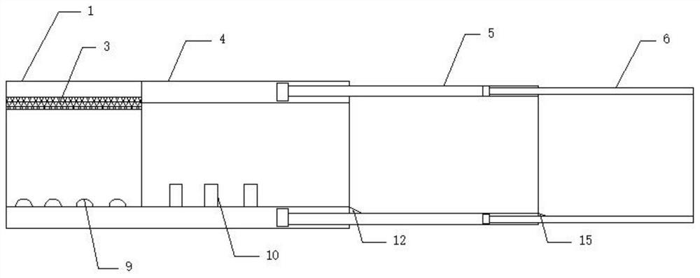 Novel chute for highway engineering