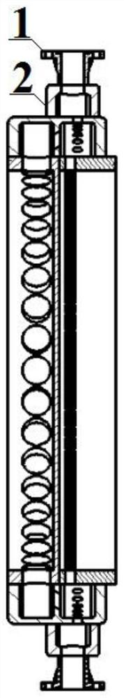 Mixing structure for liquid rocket engine