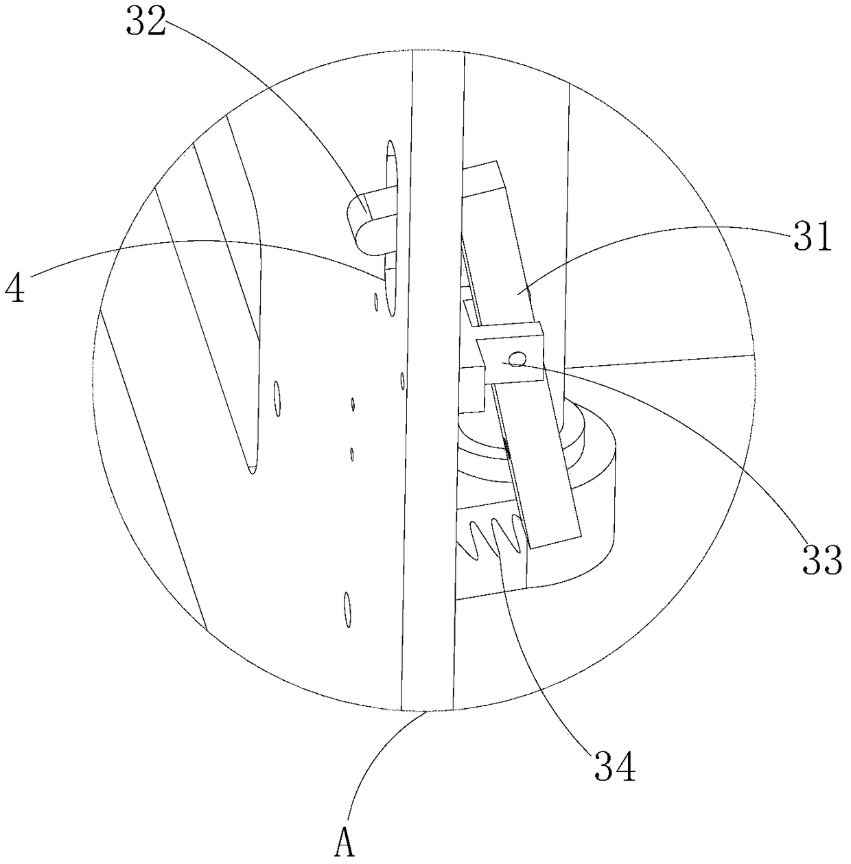 Manipulator for stacking and stacking machine