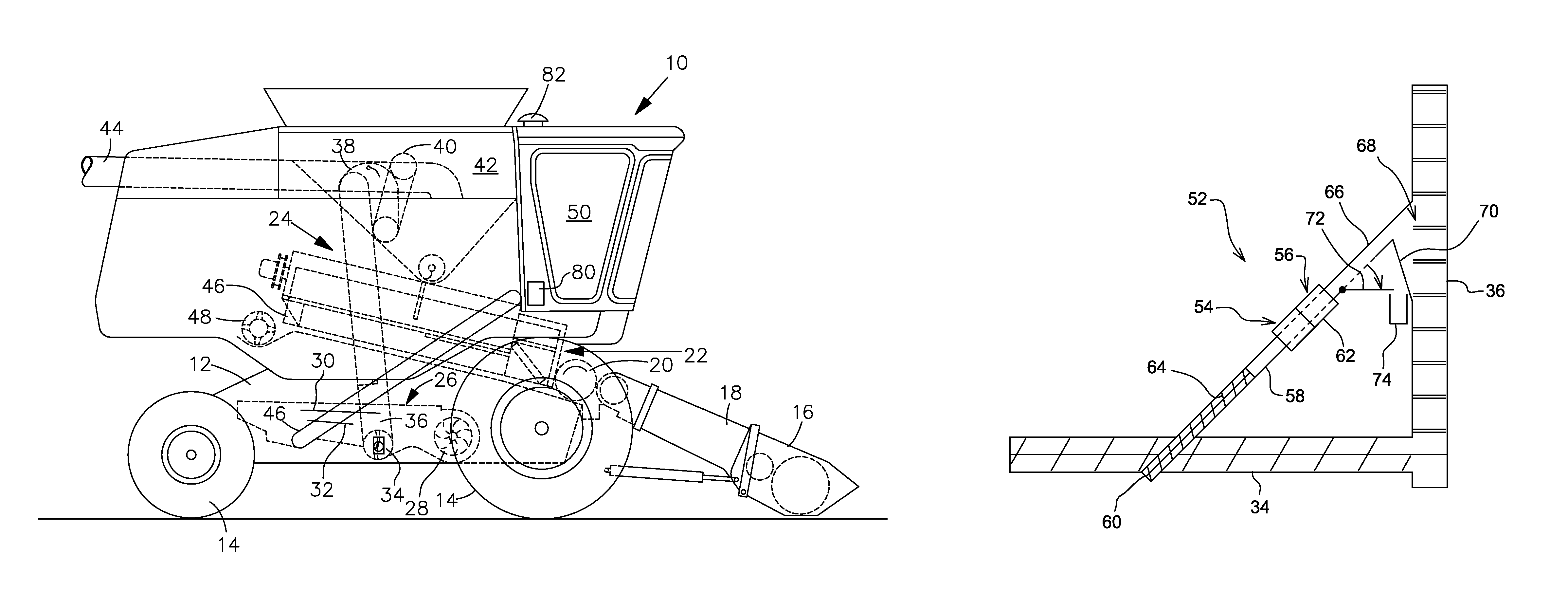 Crop sample presentation system