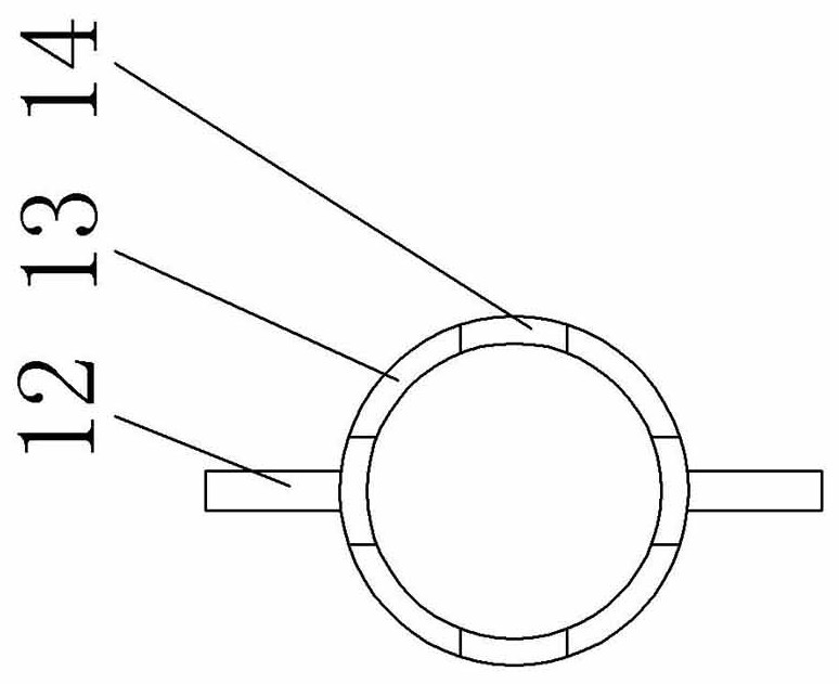 Blasting blocking dust fall device