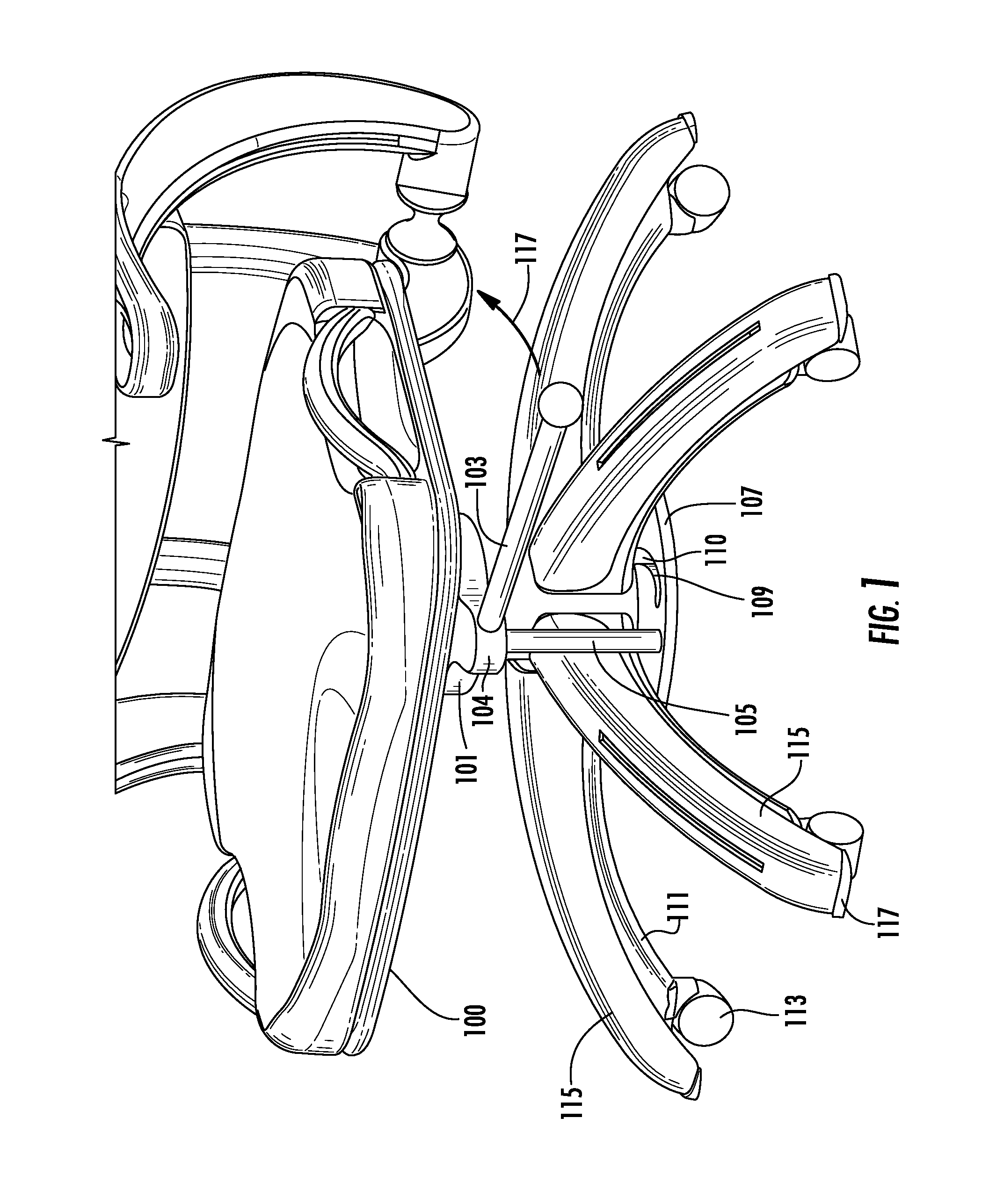 Mobile chair stop system