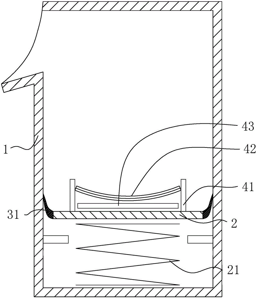 Novel elastic tea supplying device