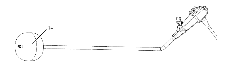 Three-dimensional electronic bronchoscope system and use method thereof