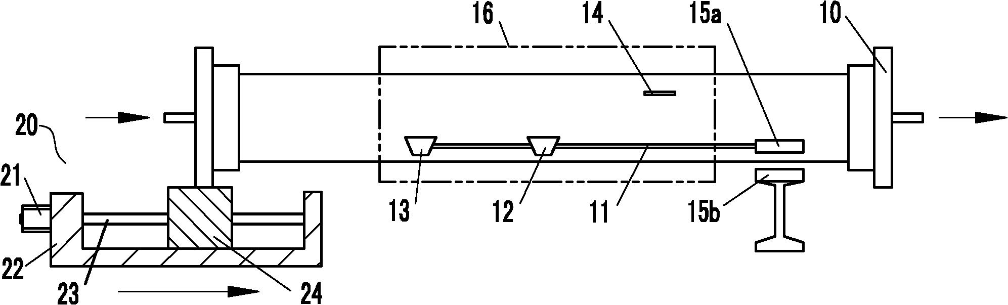 Method and device for preparing zinc cadmium sulfide selenide nanowires with fluorescence changing from ultraviolet to red