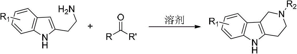 Tetrahydro-gamma-carboline derivative synthesis method