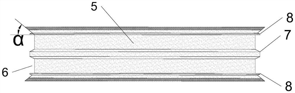 Edge sealing method of impregnated veneer veneer