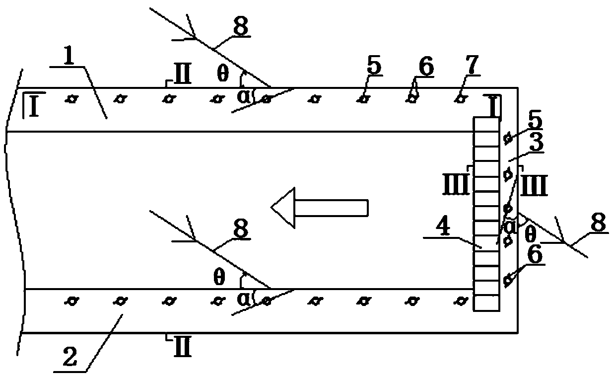 Crack initiation method adopting crack prefabricating and orientated hydraulic fracturing