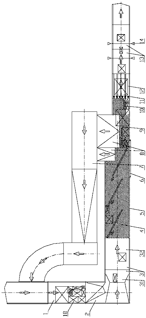 Packaging material sorting device and automatic tally device, system and method