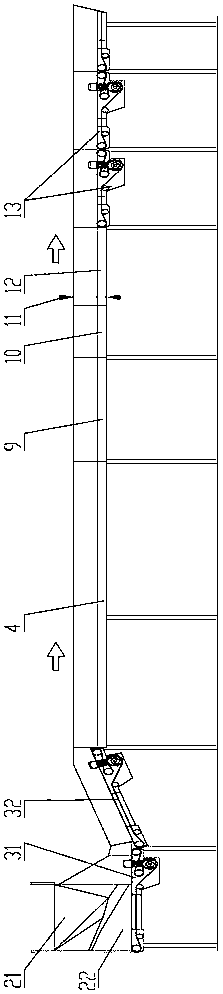 Packaging material sorting device and automatic tally device, system and method