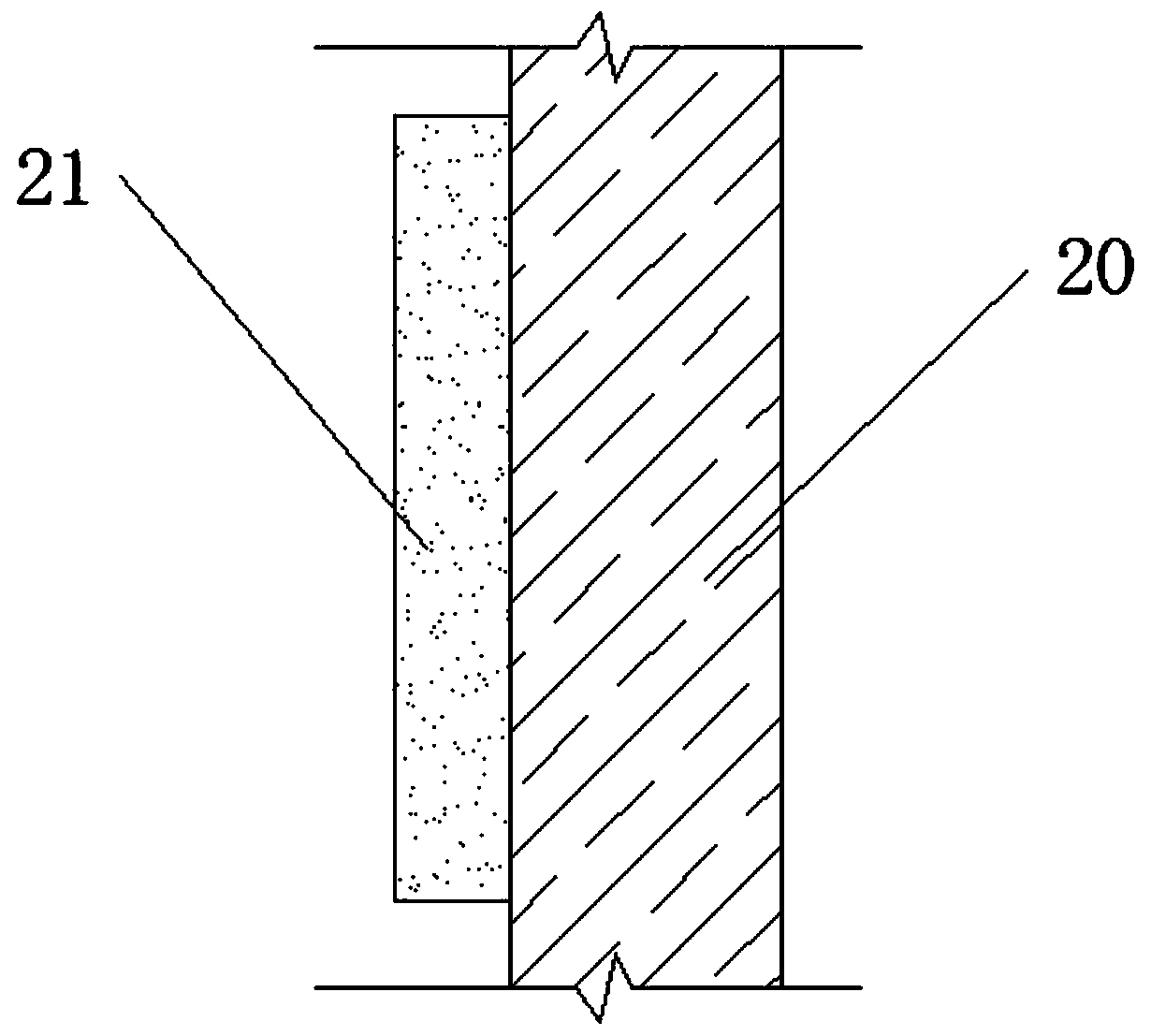 Length-adjustable prefabricated component lifting supporting device