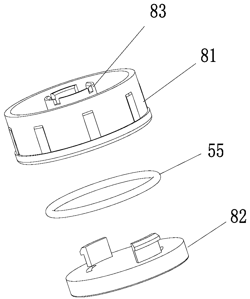 Disposable aerosol generating device with air adjusting structure