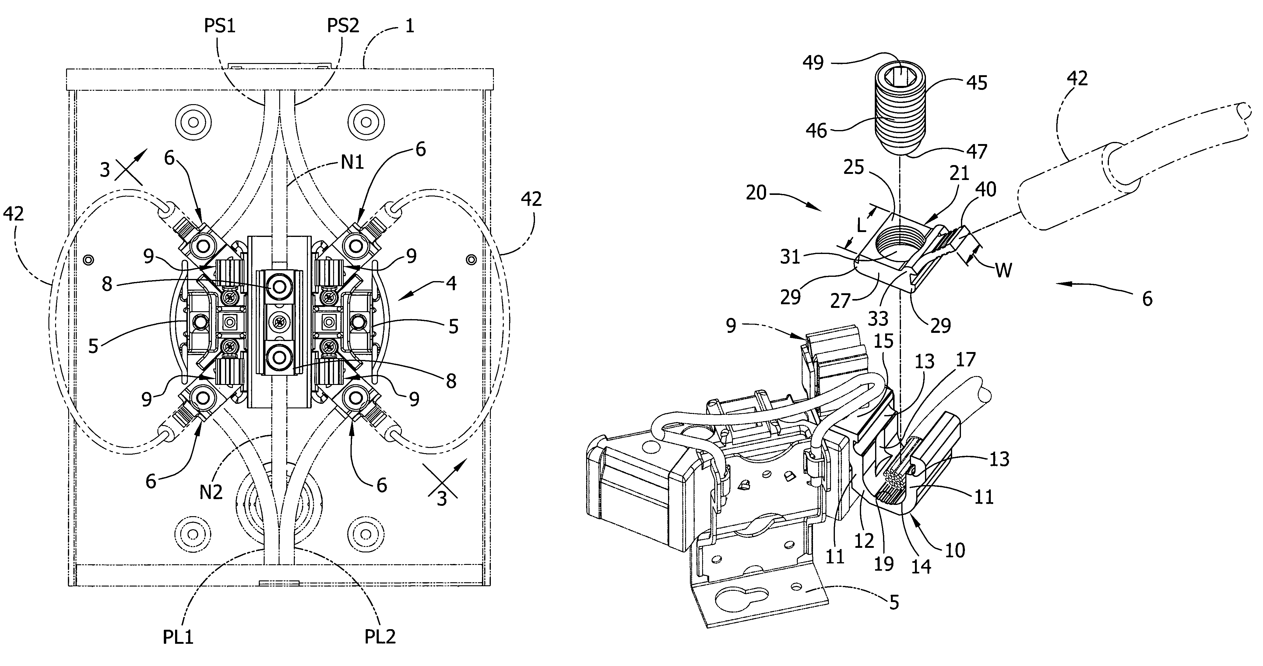 Bypass connector for a socket assembly