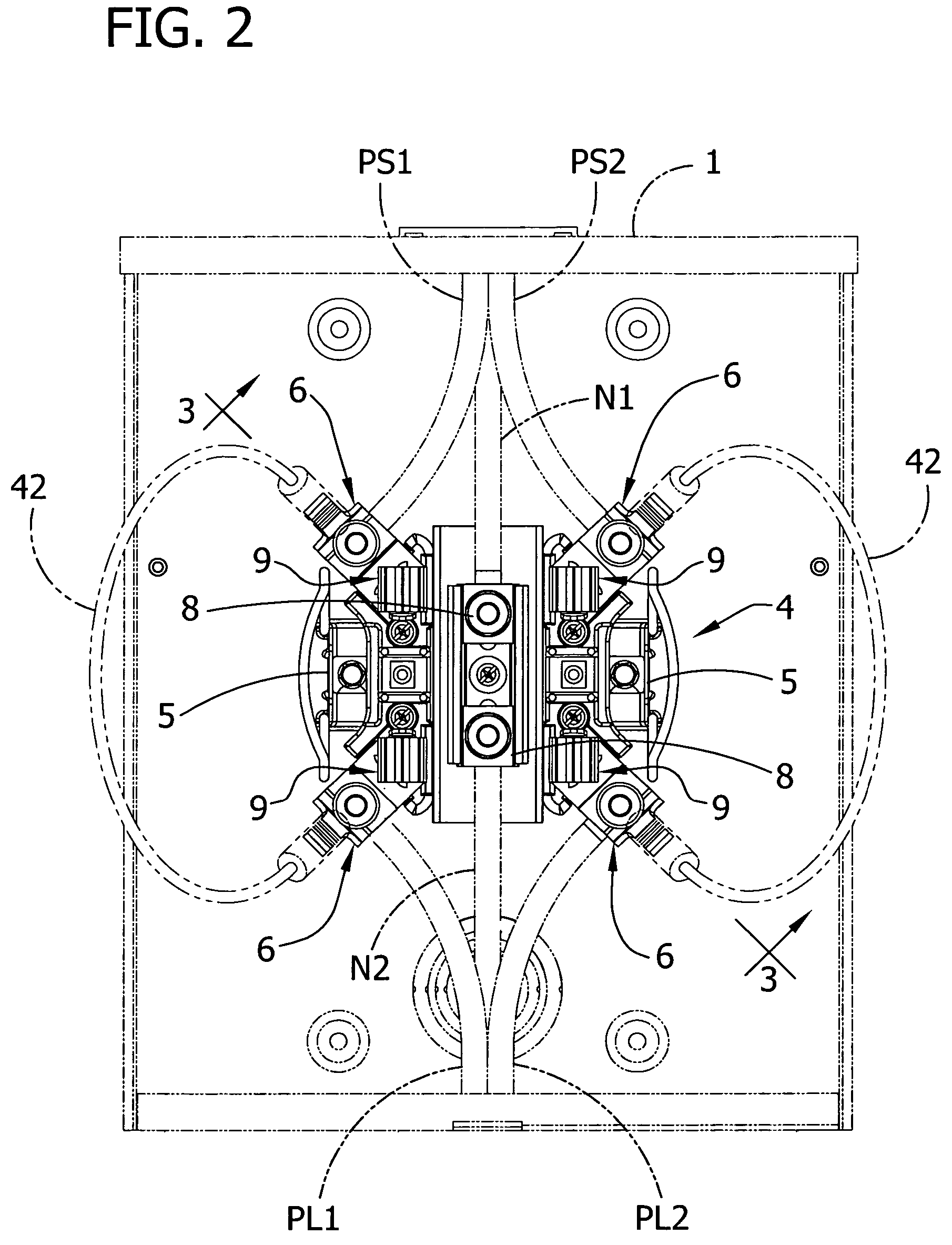 Bypass connector for a socket assembly