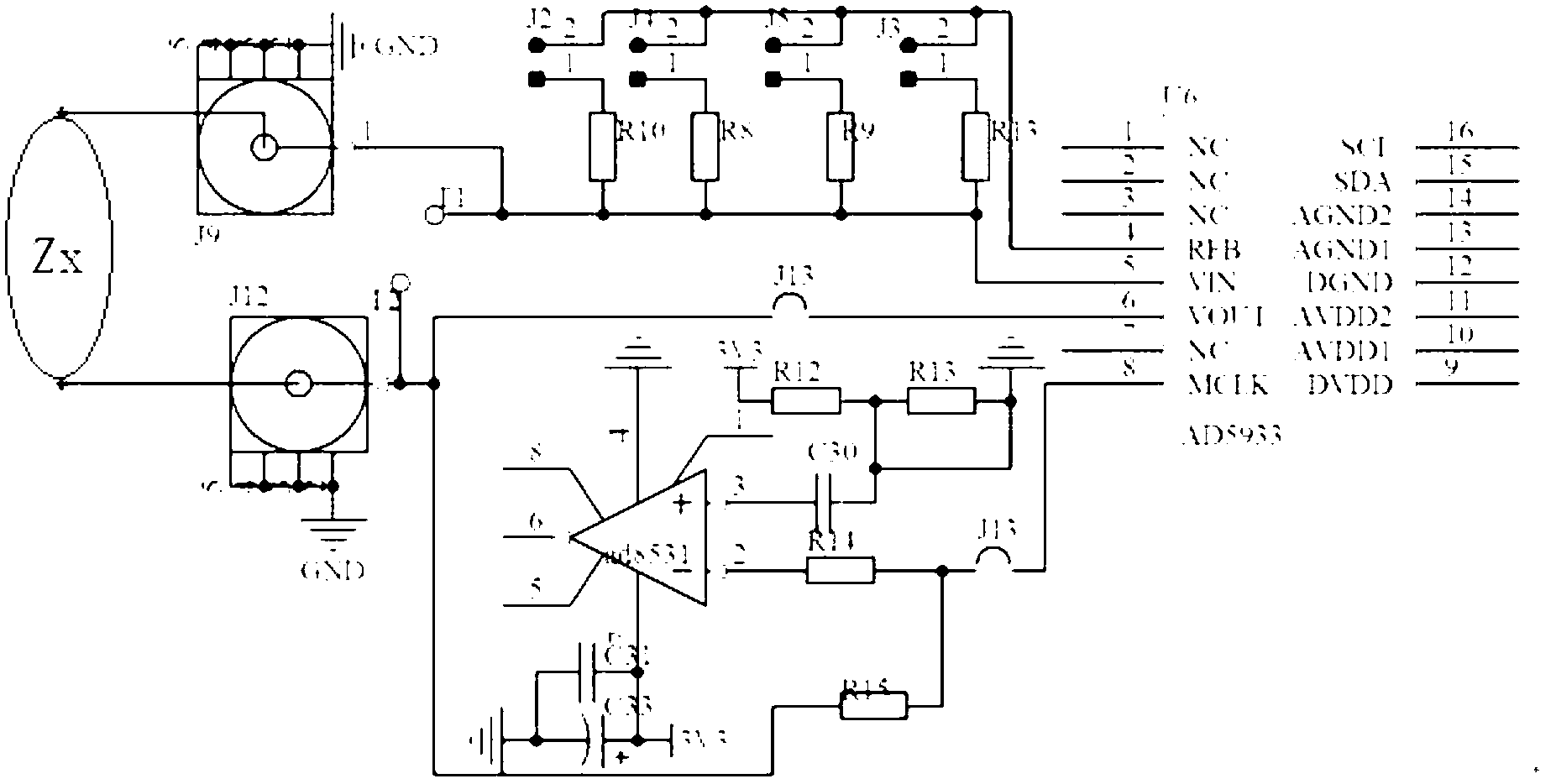 Fast detection device for waste cooking oil and detection method of device