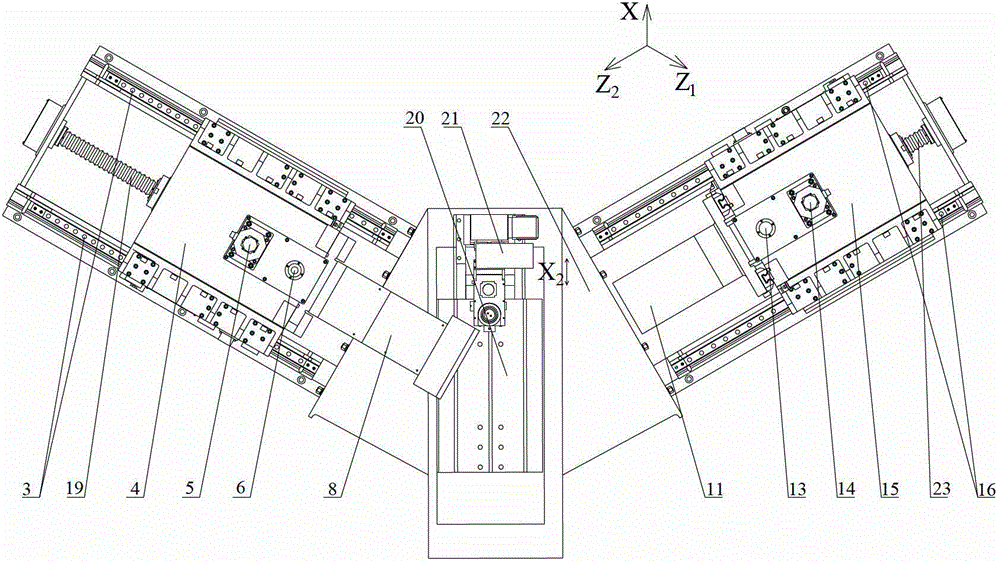 Grinding and polishing combined machining machine tool