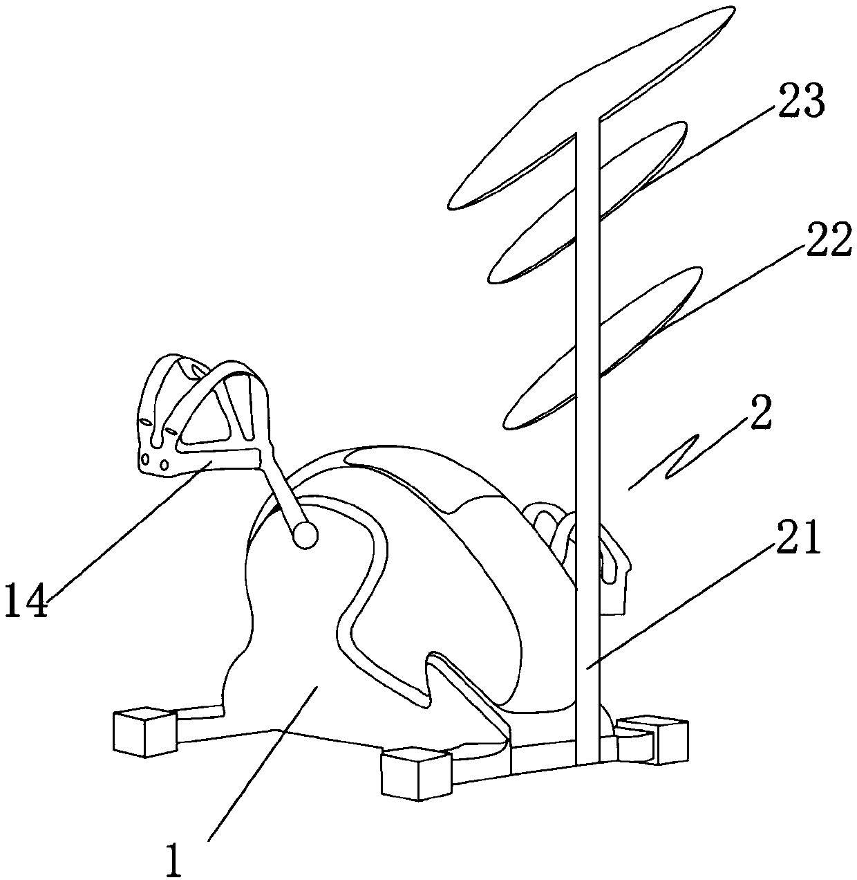 Leg rehabilitation instrument