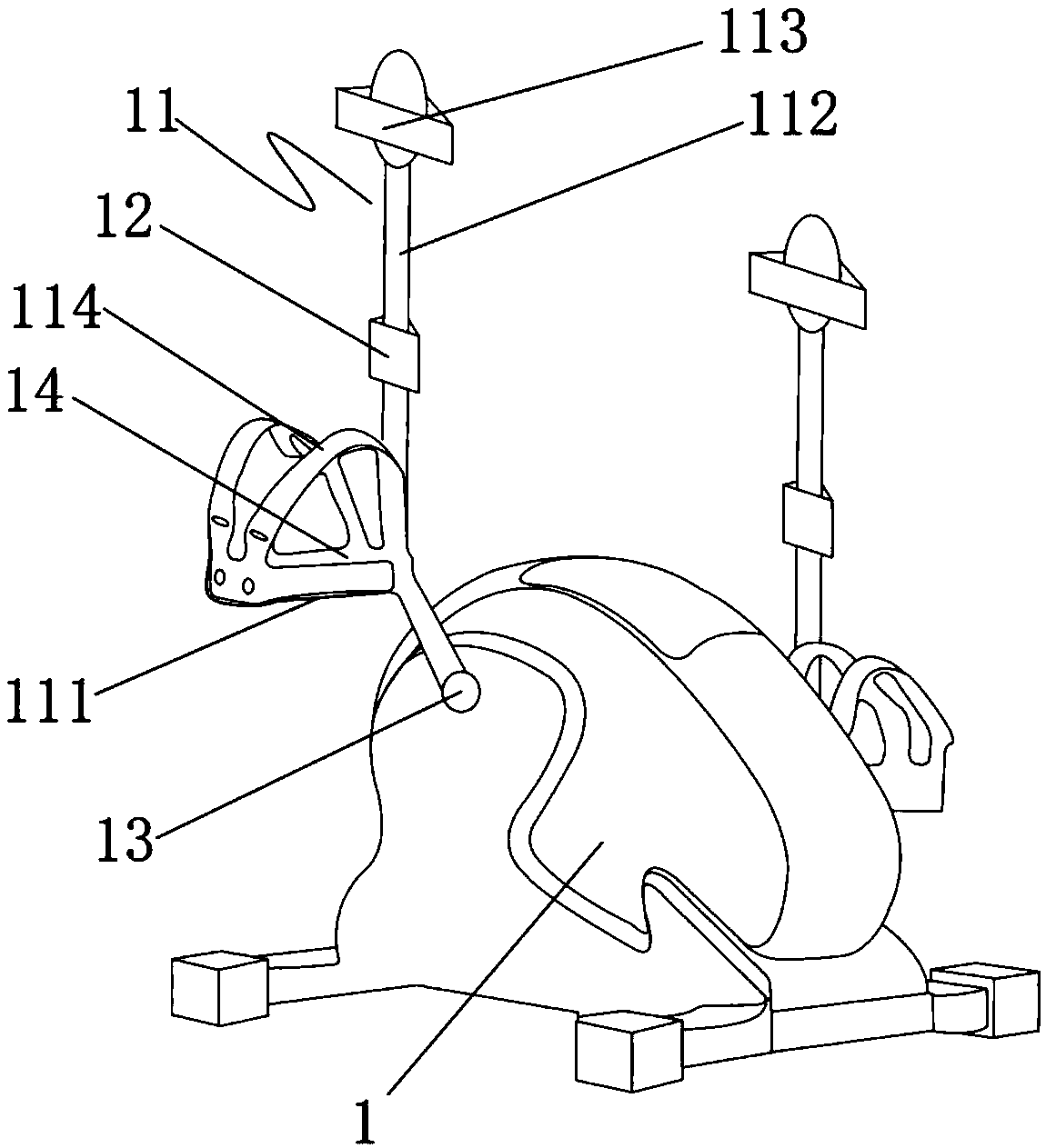 Leg rehabilitation instrument