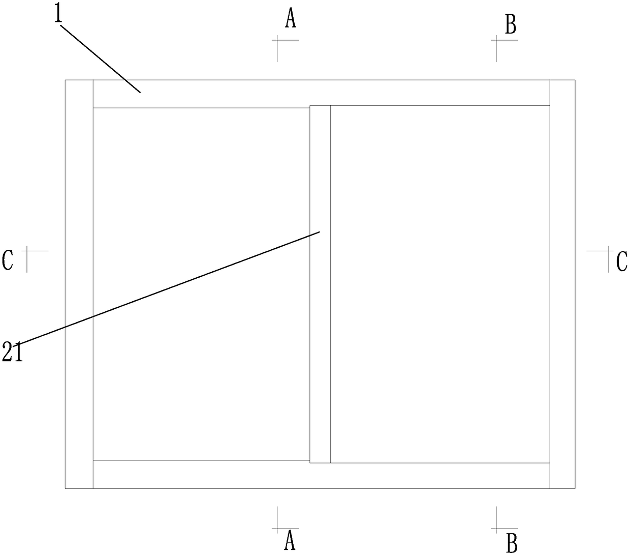 Horizontal-moving sealed sliding door and window