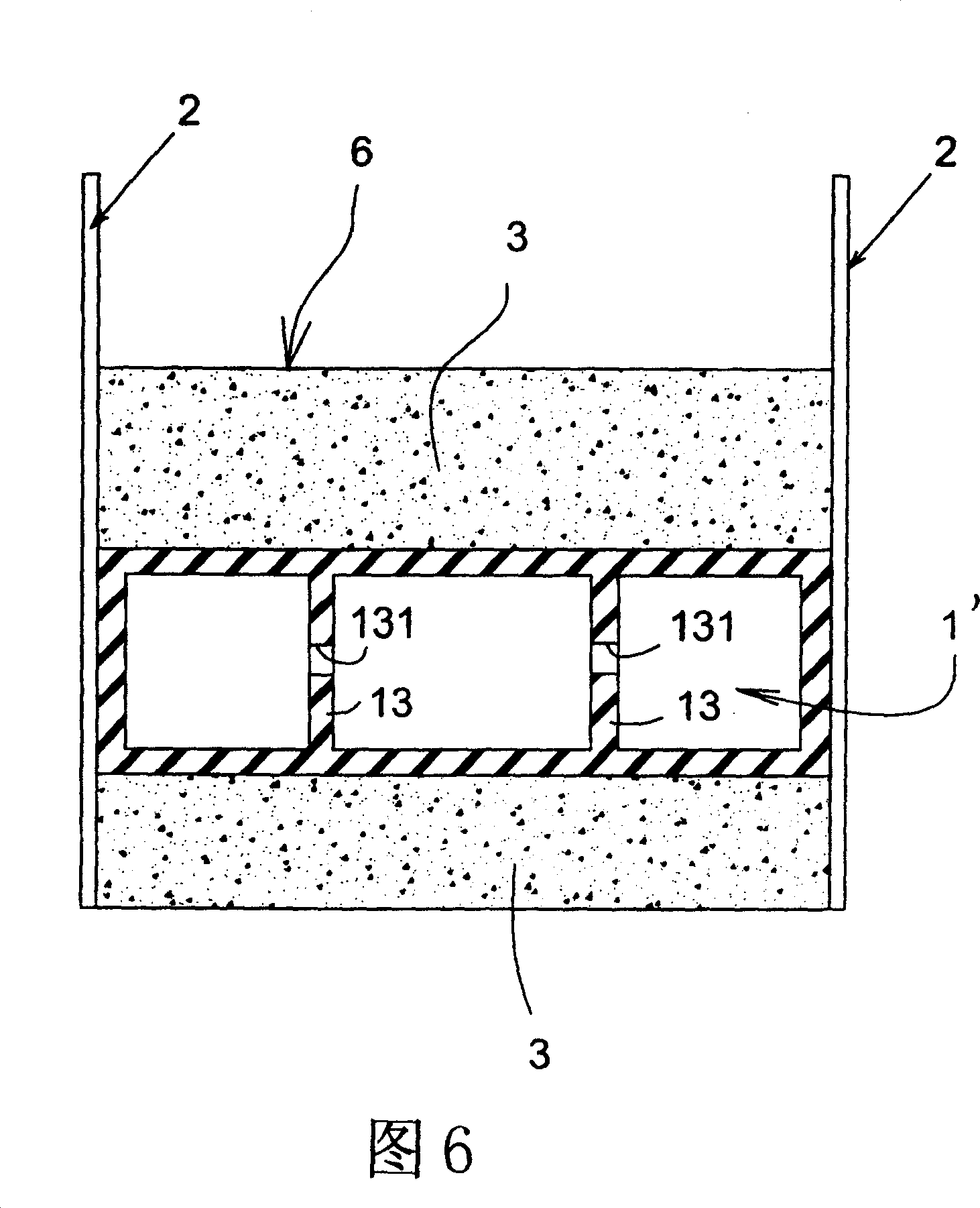 Construction cavities forming method and object containing cavities fabricated thereby