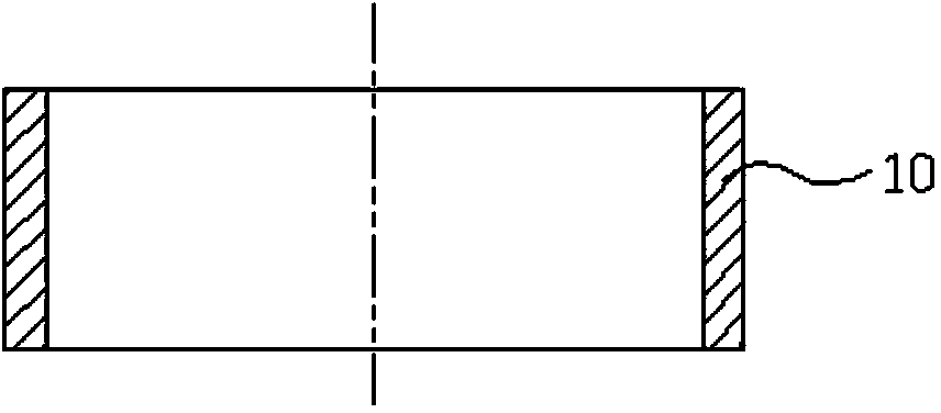 Method for forming special-shaped section annular piece through thermal expansion of bearing steel rectangular section annular piece