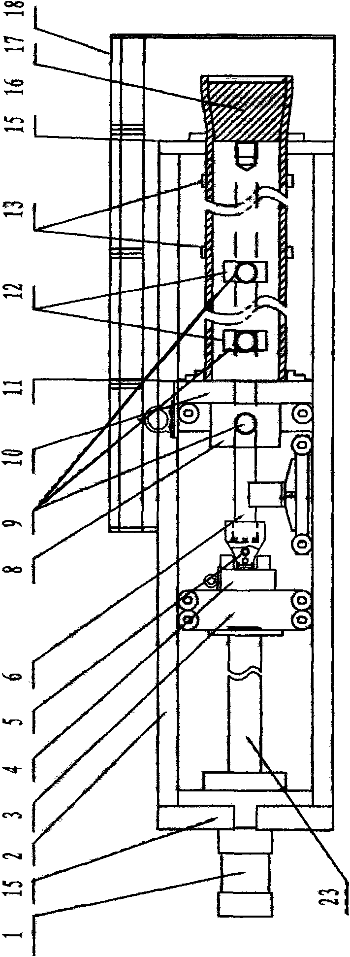 Method for performing expansion test of combined loads on solid expansion pipe