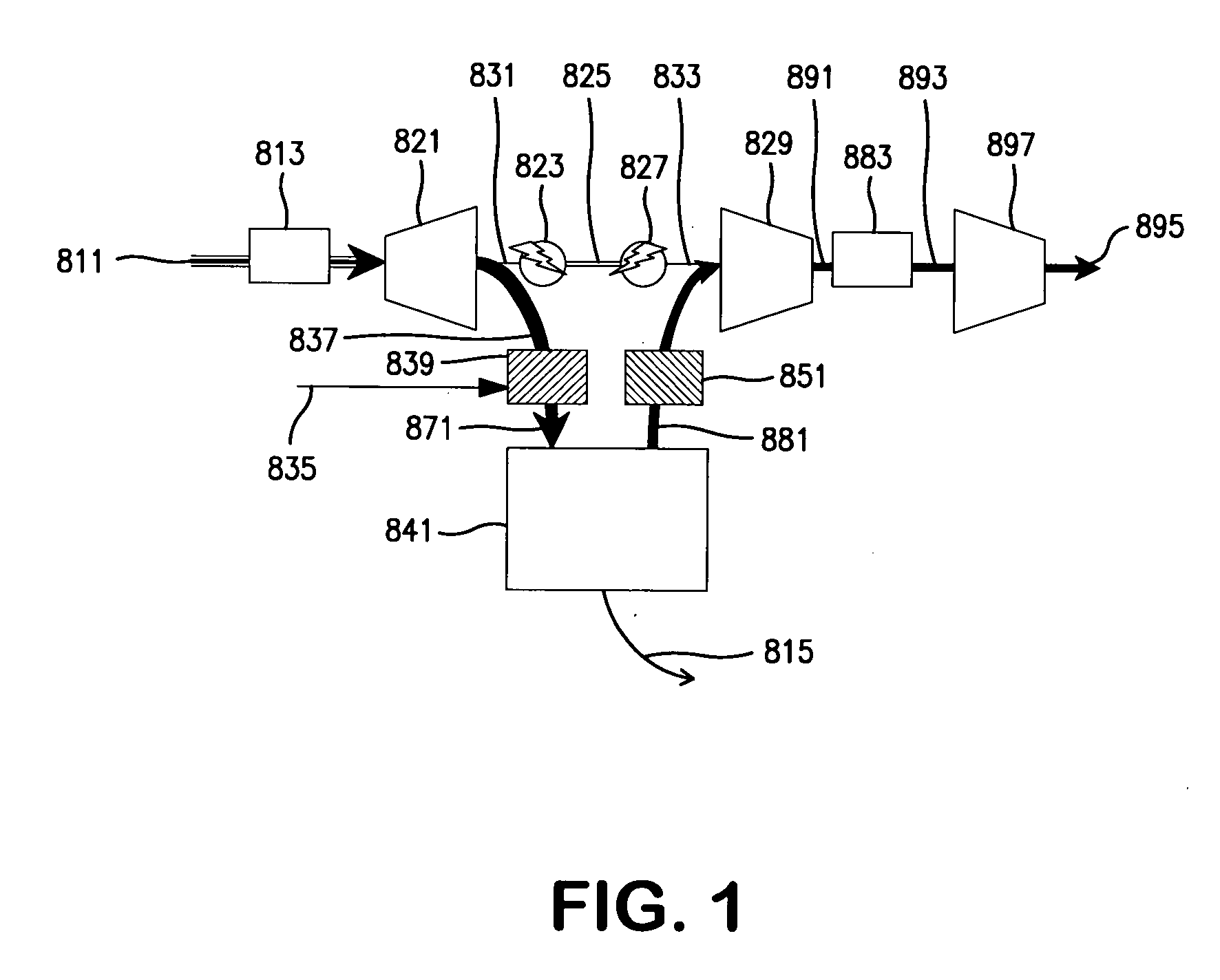 Removal of a target gas from a mixture of gases by swing adsorption with use of a turboexpander