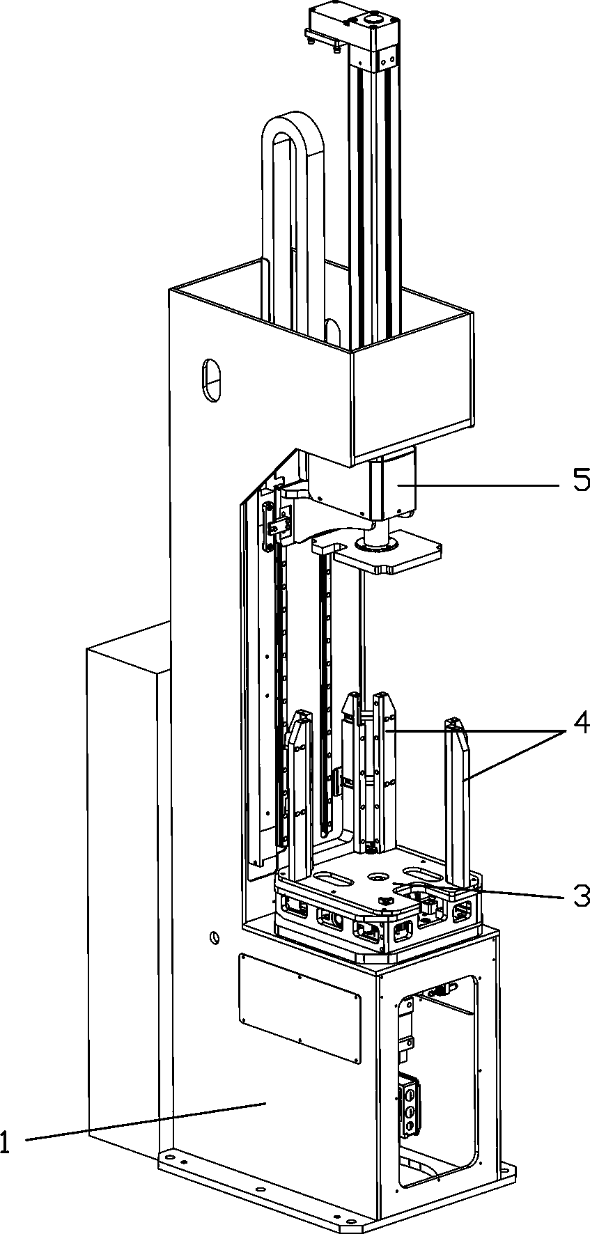 A battery pressing device