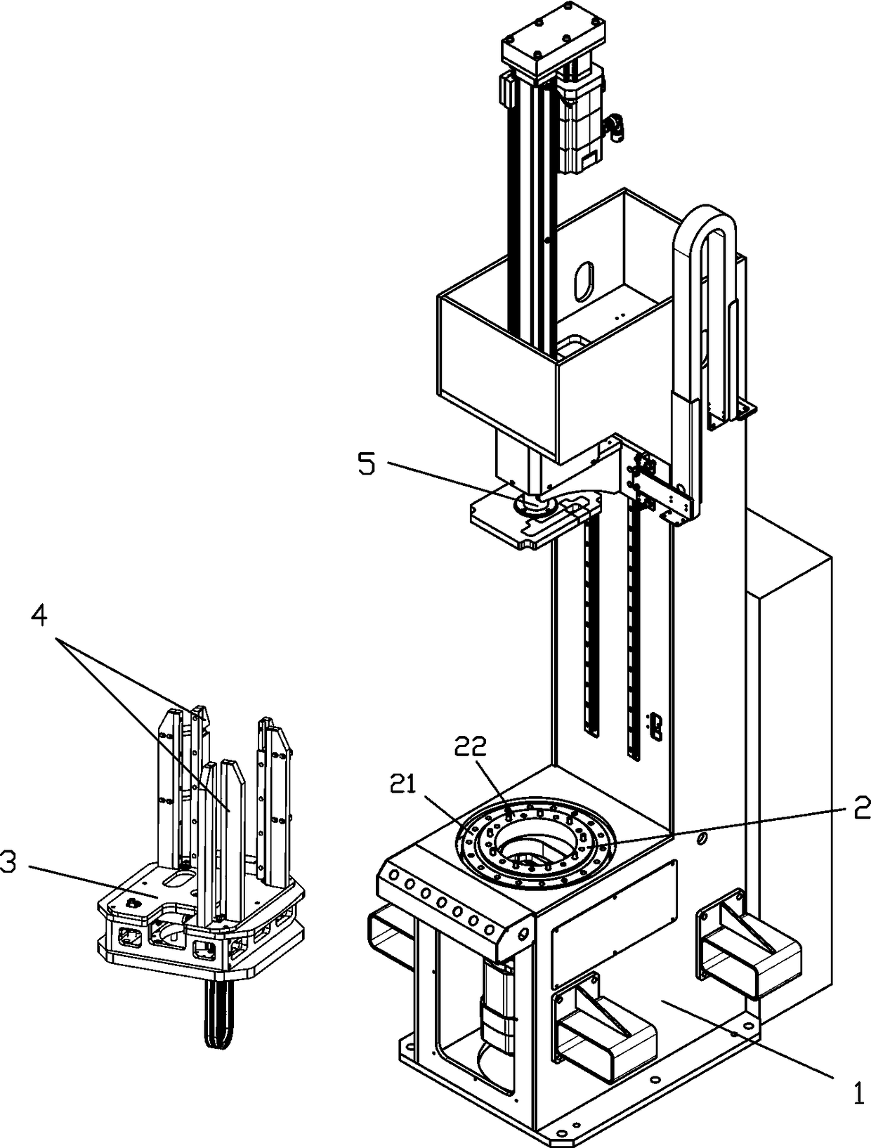 A battery pressing device