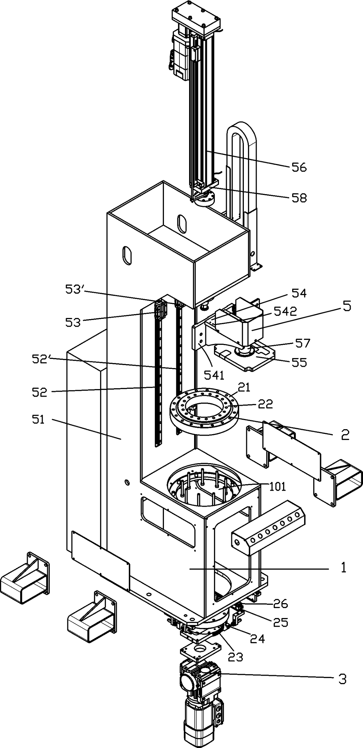 A battery pressing device