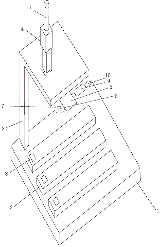 Impact testing device