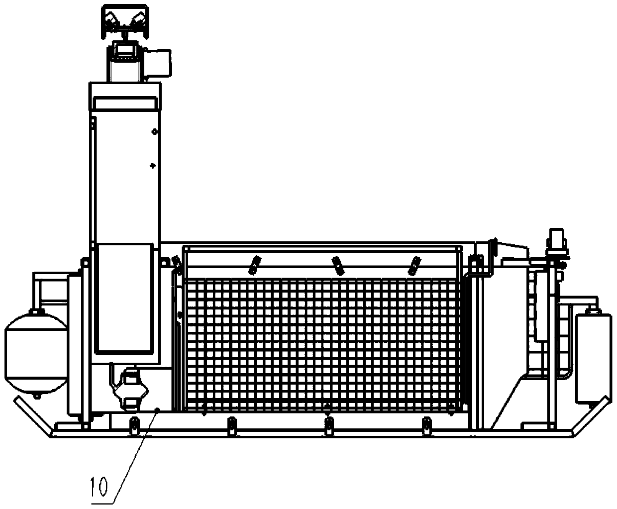 Unmanned environment-friendly ship capable of automatically collecting garbage on water surface