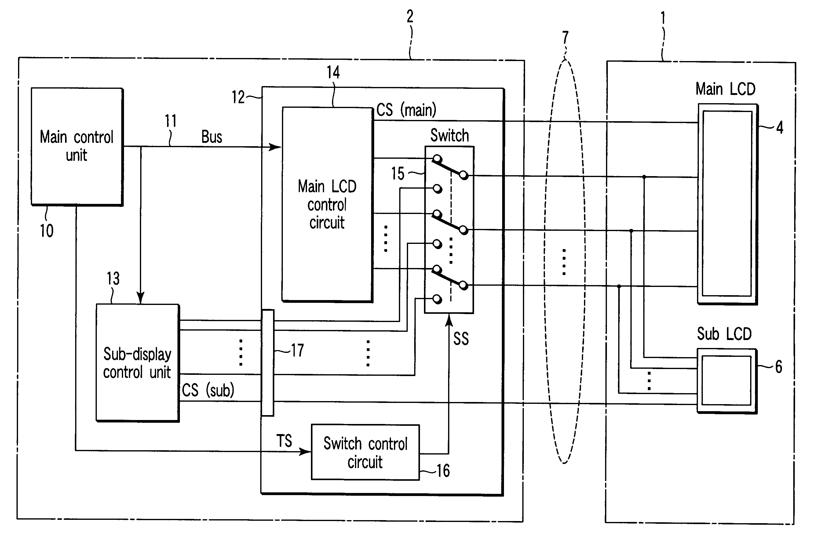 Display device and portable electronic device