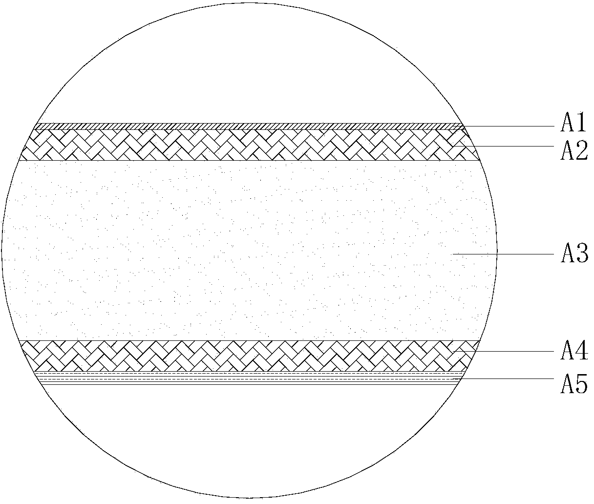 Glass reinforced plastic fiber pipe and manufacturing method thereof