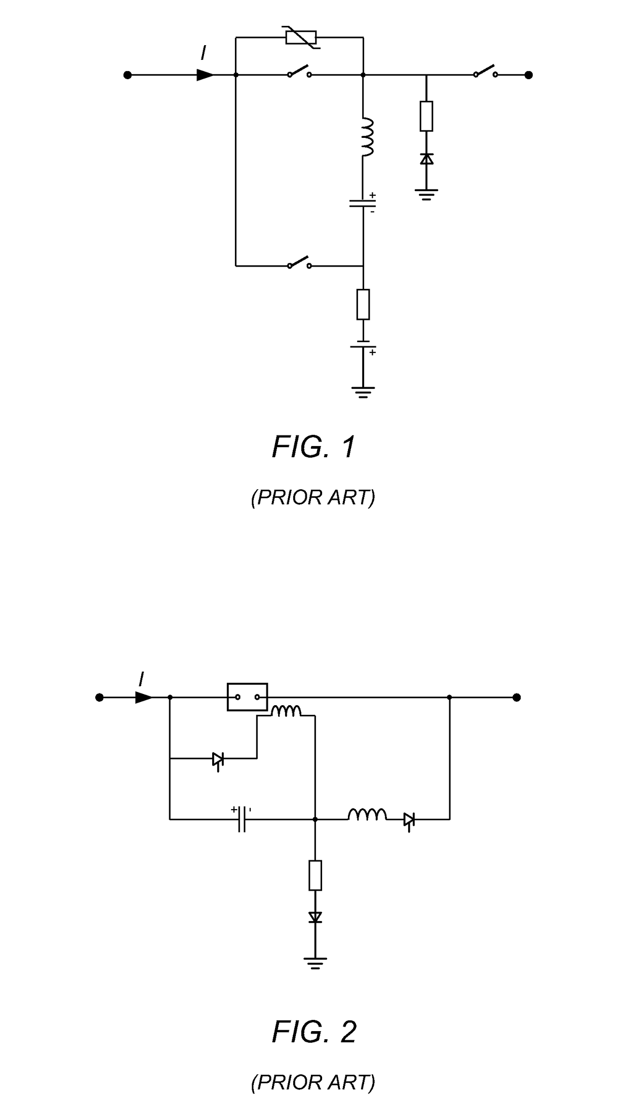 Arrangement, system, and method of interrupting current