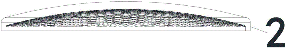 LED down lamp with rotating structure and realizing method thereof