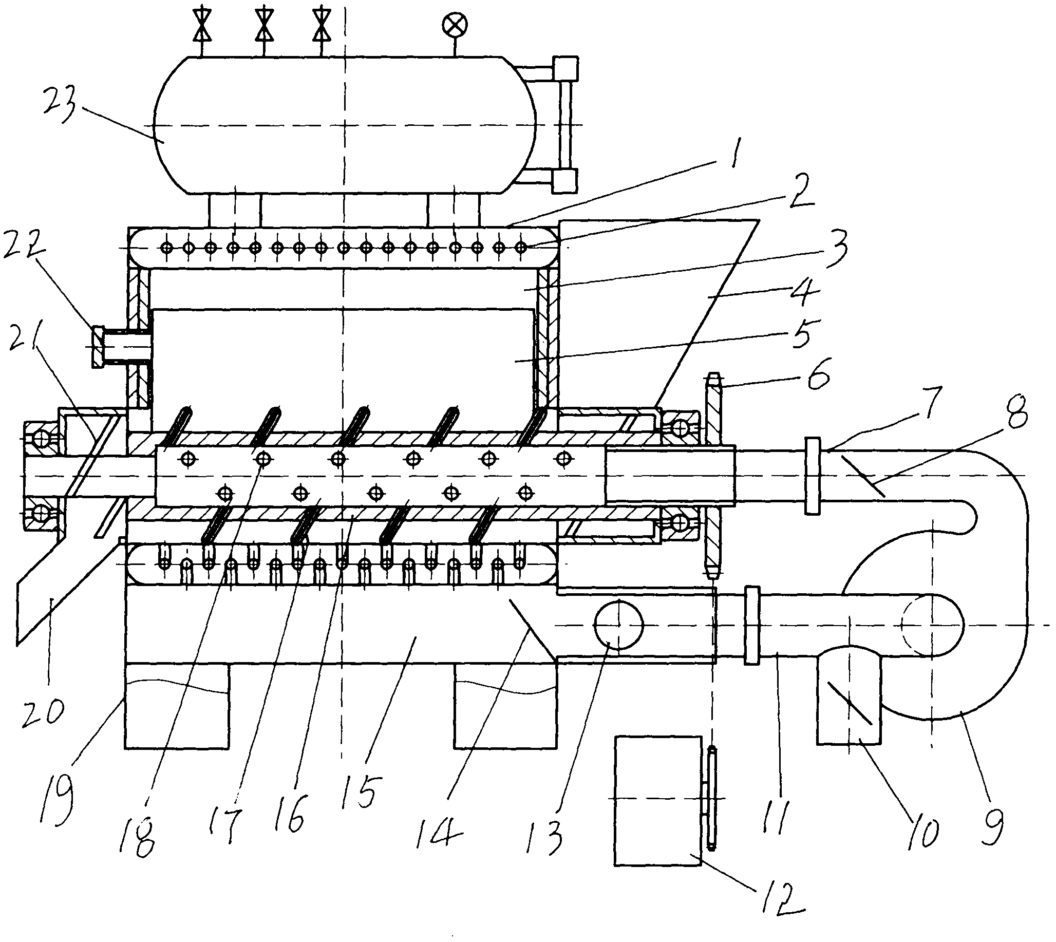 Garbage incinerator without dioxin emission