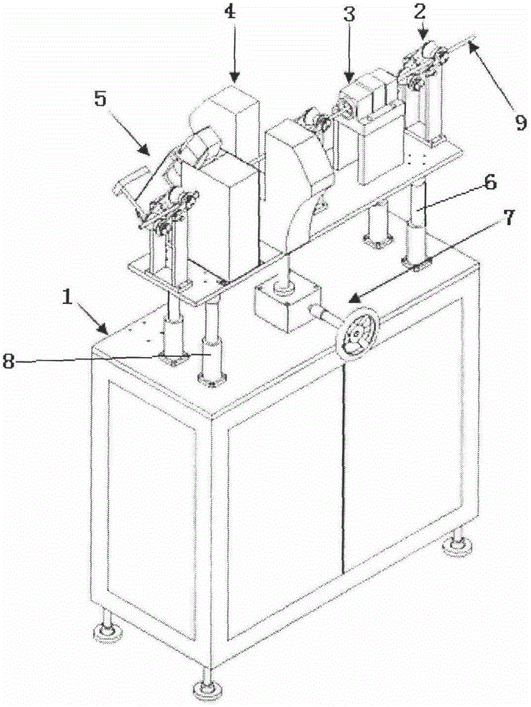 An online detecting method for metal wire surface detects and a detecting device