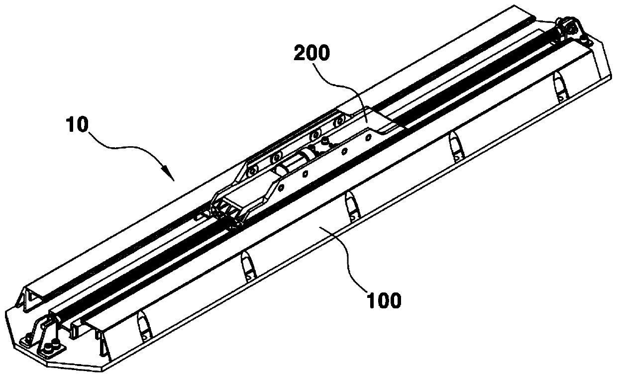 Seat track mechanism for vehicle seat