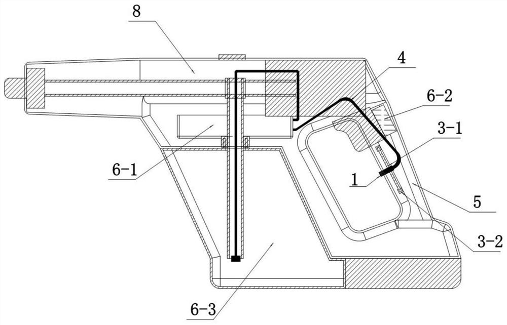 Electrostatic sprayer anti-electric shock device with high-voltage generator