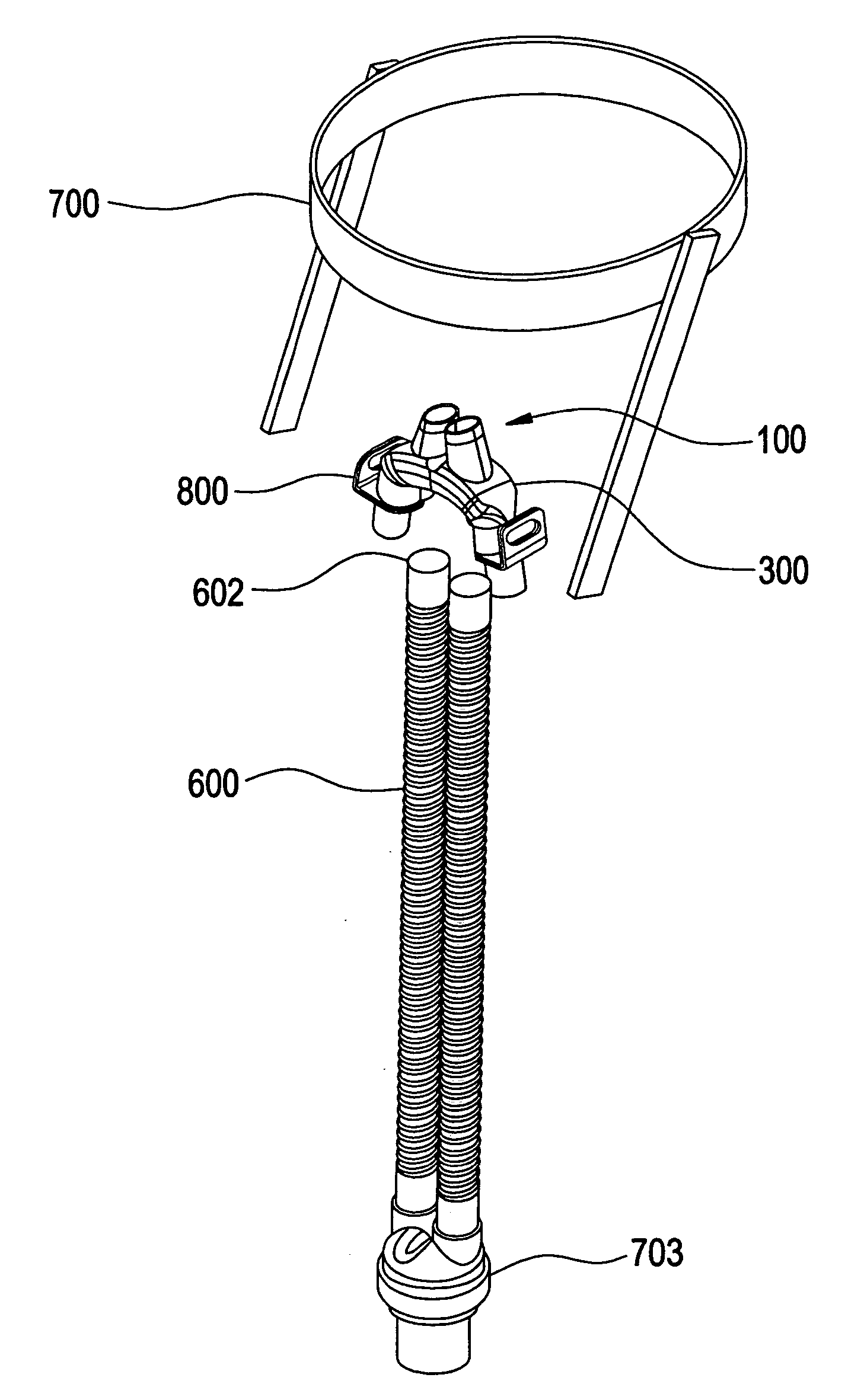 Nasal interface and system including ventilation insert