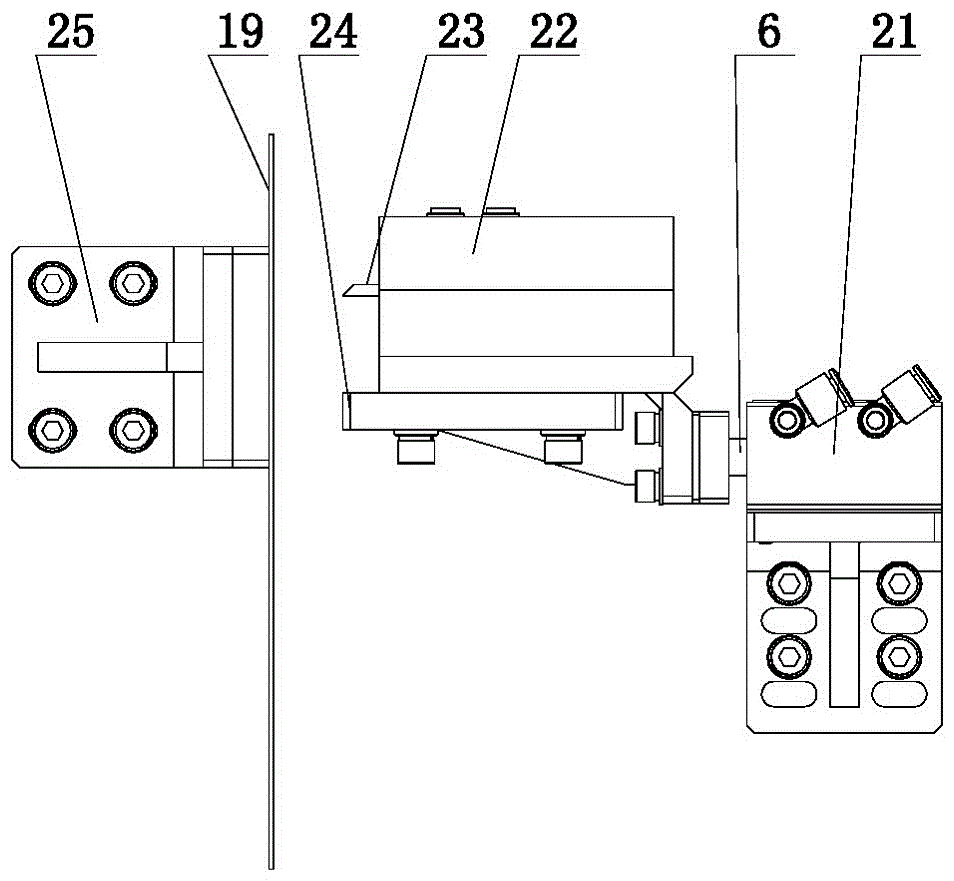 Solar cell module substrate automatic tape machine