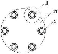 A steel pipe composite pile that reduces wave force and seawater corrosion