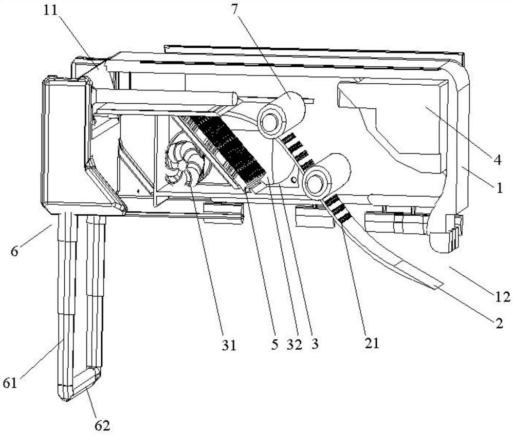 Printer harmful substance treatment device