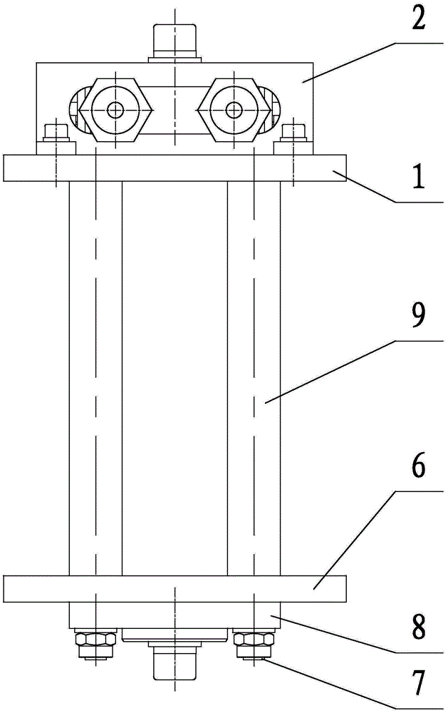 Deflection angle detection device for storage winch rope arranger in double-winch system