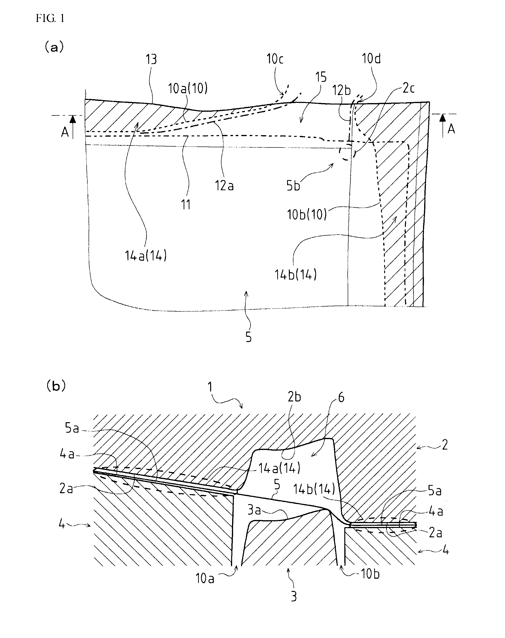 Press-molding mold, and press-molding method