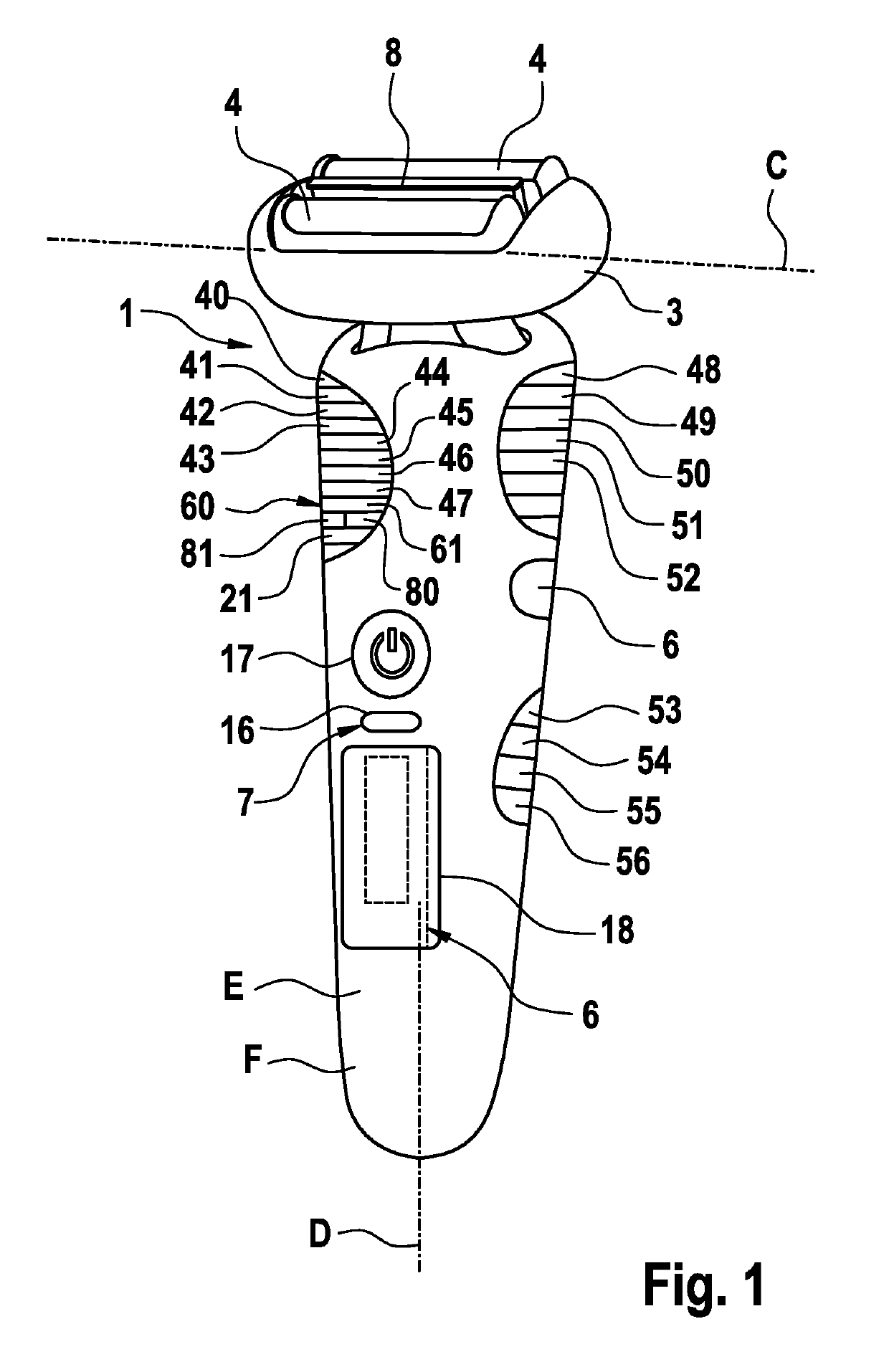 Personal care device and method of operation thereof