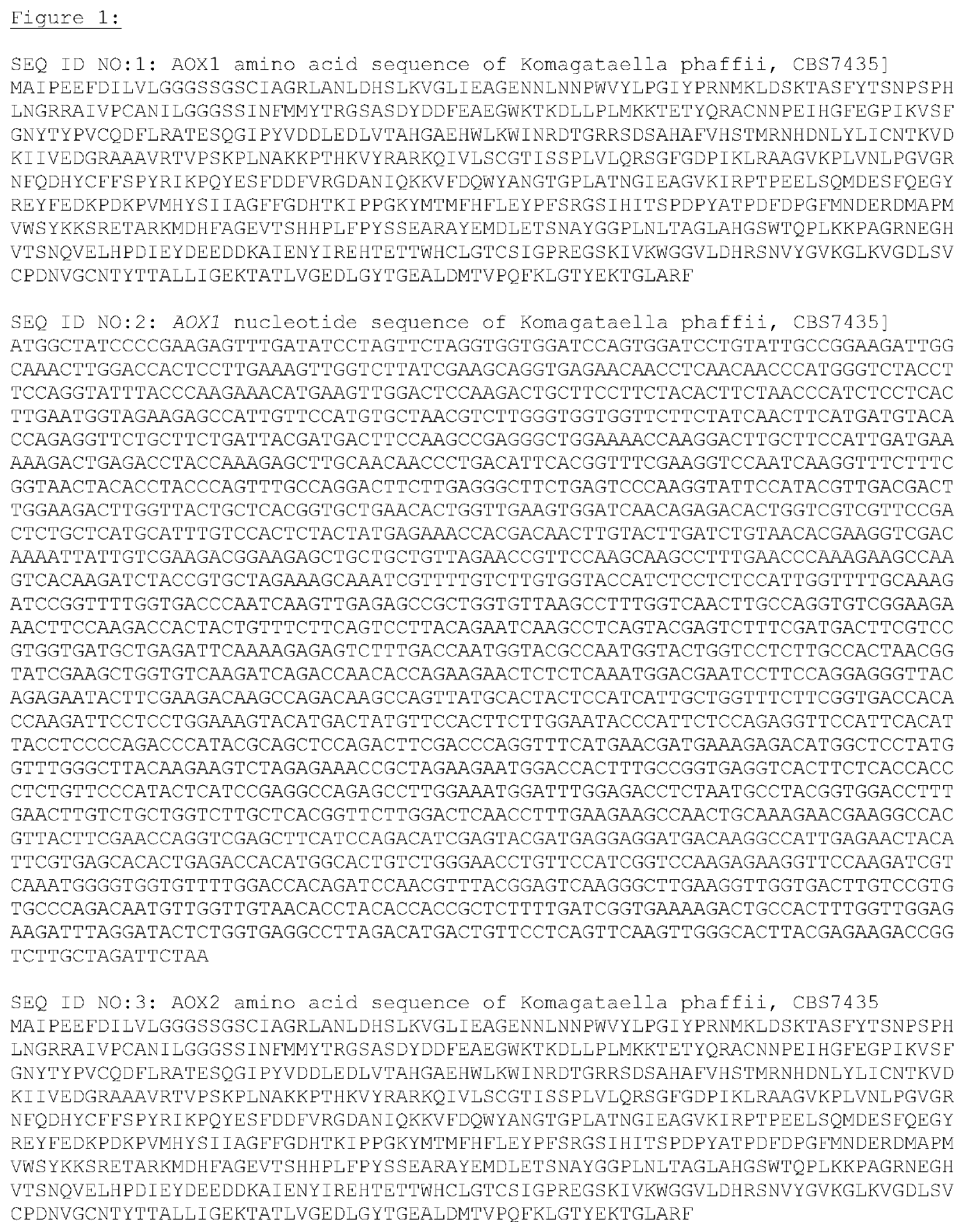 Mut- methylotrophic yeast